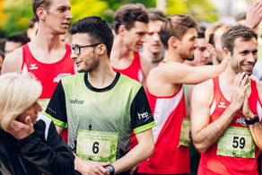 Läufer beim Campuslauf